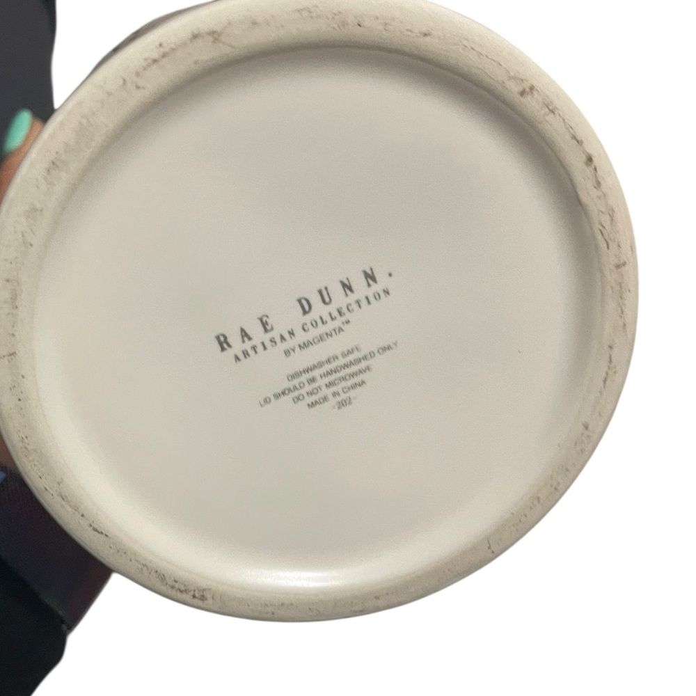 💚Rae Dunn Artisan Collection White Ceramic Base Boom Chicka Boom. - Picture 7 of 8